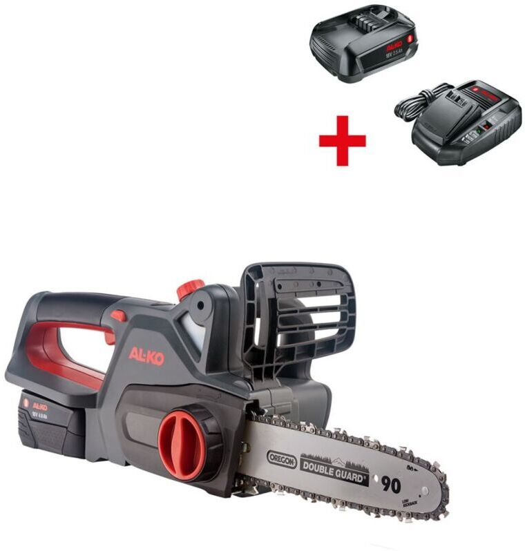 Al-Ko 18 v Bosch Home And Garden Compatible Akku-Kettensäge Cs 1825 Set Mit Akku 18 v 2,5 Ah + Laderger