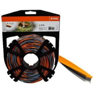 Stihl - 00009304300 High-Tech-Mähfaden CF3 Pro 2,4mm x 35m kreuzförmig