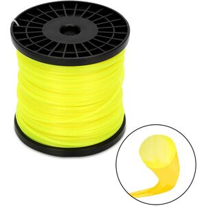 Swanew - Trimmerfaden 100M Rund 2.4mm Mähfaden für Motorsense Nylon Rolle Trimmer