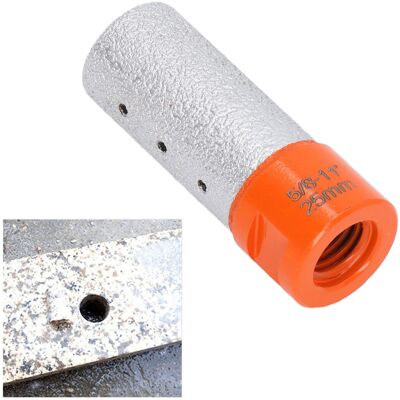JUTE 5/8-11"-lötfräser Für Granit, Quarz, Marmor, Fliesen, Zum Entgraten Und Aufweiten Von Löchern, 25-mm-fräser JUTE 5/8-11"-lötfräser Für Granit, Quarz, Marmor, Fliesen, Zum Entgraten Und Aufweiten Von Löchern, 25-mm-fräser