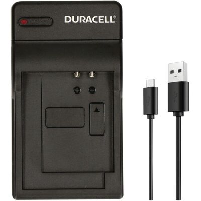 Ladegerät Mit Usb Kabel Für Dr9695/np-fm500h - Duracell Ladegerät Mit Usb Kabel Für Dr9695/np-fm500h - Duracell