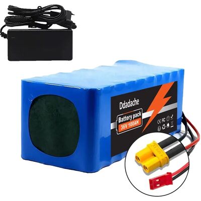 OEM Lithium-akku, 100 Ah Kapazität, Inklusive Batteriemanagementsystem (bms), Xt30-jst-ladegerät OEM Lithium-akku, 100 Ah Kapazität, Inklusive Batteriemanagementsystem (bms), Xt30-jst-ladegerät