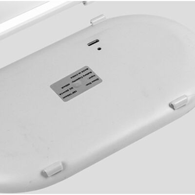 HEAT Sonnenblende Fürs Auto Mit Led-beleuchtetem Spiegel, Touch-schalter, Hd-glas, Universellem Kosmetikspiegel, Hellgrau HEAT Sonnenblende Fürs Auto Mit Led-beleuchtetem Spiegel, Touch-schalter, Hd-glas, Universellem Kosmetikspiegel, Hellgrau