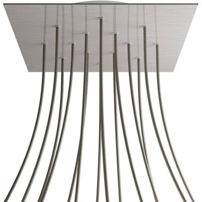 CREATIVE CABLES Leuchte Creative-cables Rose-one Square Satin 45x45 Cm CREATIVE CABLES Leuchte Creative-cables Rose-one Square Satin 45x45 Cm