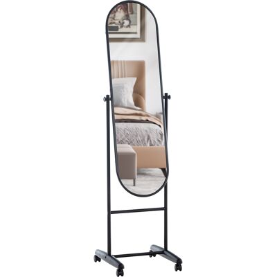 CLP Standspiegel Nane Oval Schwarz CLP Standspiegel Nane Oval Schwarz