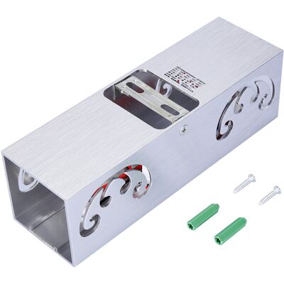 HEAT Moderne Led-wandleuchte Für Schlafzimmer, Nachttischlampe Für Flur, Dekorative Beleuchtung Mit Rotem Und Blauem Hintergrund, 2 Farben HEAT Moderne Led-wandleuchte Für Schlafzimmer, Nachttischlampe Für Flur, Dekorative Beleuchtung Mit Rotem Und Blauem Hintergrund, 2 Farben