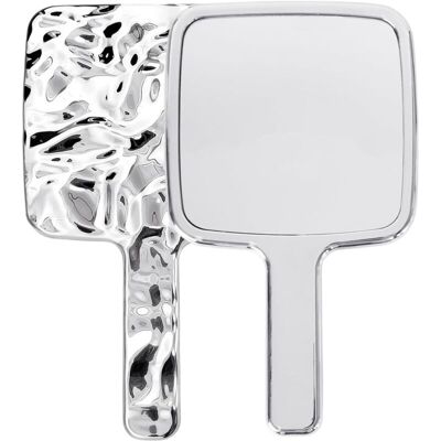 XL DESTOCK Handspiegel, Make-up-spiegel Mit Griff, Professionelle Friseursalonspiegel, Badezimmer (silber) (1, Rechteckig) XL DESTOCK Handspiegel, Make-up-spiegel Mit Griff, Professionelle Friseursalonspiegel, Badezimmer (silber) (1, Rechteckig)