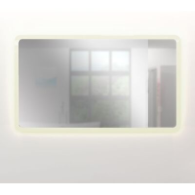 Acquavapore - Badspiegel, Badezimmer Spiegel, Leuchtspiegel Mit Spiegelheizung 120x70cm Lsp02 Mit Spiegelheizung Acquavapore - Badspiegel, Badezimmer Spiegel, Leuchtspiegel Mit Spiegelheizung 120x70cm Lsp02 Mit Spiegelheizung