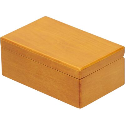 HEAT Musikalische Schmuckaufbewahrungsbox Aus Holz Mit Spiegel, Dekorative Tischmusikbox, Naturholzfarbe, Titelmelodie „love Story“, Geschenkidee HEAT Musikalische Schmuckaufbewahrungsbox Aus Holz Mit Spiegel, Dekorative Tischmusikbox, Naturholzfarbe, Titelmelodie „love Story“, Geschenkidee
