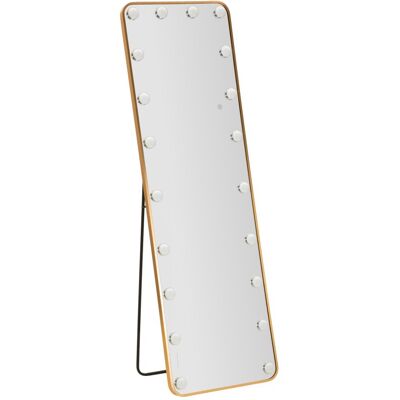 OEM Hollywood Led-standspiegel, Rechteckig, 50x6-45x160 Cm (beleuchtung Mit 3 Farbtemperaturen) OEM Hollywood Led-standspiegel, Rechteckig, 50x6-45x160 Cm (beleuchtung Mit 3 Farbtemperaturen)