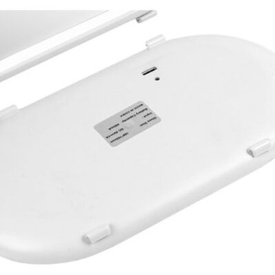 HEAT Auto-sonnenblende Mit Led-beleuchtetem Spiegel Und Touch-schalter, Hd-glas, Universeller Blendfreier Kosmetik-rückspiegel, Weiß HEAT Auto-sonnenblende Mit Led-beleuchtetem Spiegel Und Touch-schalter, Hd-glas, Universeller Blendfreier Kosmetik-rückspiegel, Weiß