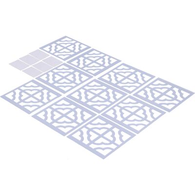 HEAT 3d-spiegel-wandaufkleber, Dekorativer Hintergrund Für Wohn-/schlafzimmer HEAT 3d-spiegel-wandaufkleber, Dekorativer Hintergrund Für Wohn-/schlafzimmer