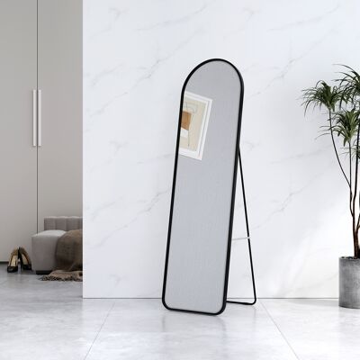 Emke - Bogen Standspiegel - 40*140cm - Schwarz - mirror Emke - Bogen Standspiegel - 40*140cm - Schwarz - mirror