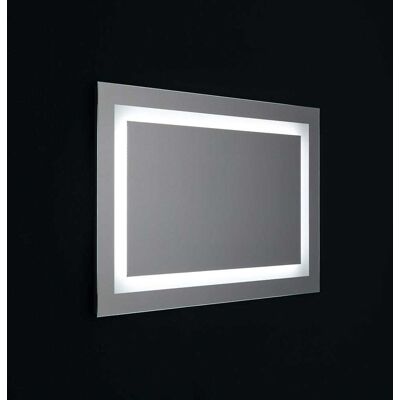 Kiamami Valentina - Modernes Badezimmer Spiegel 90x60 LED Berührung Reversibel Kiamami Valentina - Modernes Badezimmer Spiegel 90x60 LED Berührung Reversibel