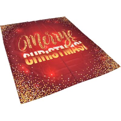 HEAT Weihnachtsvorhang Aus Polyesterfaser Mit 3d-digitaldruck, Motiv: Fröhliche Weihnachten, Individuell Gestalteter Vorhang Für Veranda, Balkon, 150 X 166 Cm, Weihnachten 5 HEAT Weihnachtsvorhang Aus Polyesterfaser Mit 3d-digitaldruck, Motiv: Fröhliche Weihnachten, Individuell Gestalteter Vorhang Für Veranda, Balkon, 150 X 166 Cm, Weihnachten 5