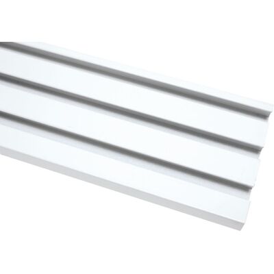 GARDINIA Aluminium 3-läufige Vorhangschiene 210 cm - Gardinenschiene GARDINIA Aluminium 3-läufige Vorhangschiene 210 cm - Gardinenschiene