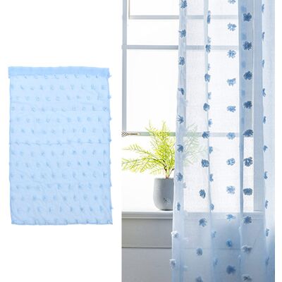 JUTE Transparente, Kugelförmige Vorhänge Für Zuhause, Schlafzimmer, Wohnzimmer, Balkon, Raumteiler, Nordisch-minimalistischer Stil, Fertigvorhänge, Blaue Transparente, Kugelförmige Vorhänge. JUTE Transparente, Kugelförmige Vorhänge Für Zuhause, Schlafzimmer, Wohnzimmer, Balkon, Raumteiler, Nordisch-minimalistischer Stil, Fertigvorhänge, Blaue Transparente, Kugelförmige Vorhänge.
