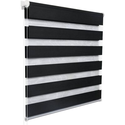 Woltu Doppelrollo Klemmfix Ohne Bohren, Duo Rollo Zebrarollo Fensterrollo Klemmrollo Seitenzugrollo Easyfix Lichtdurchlässig & Verdunkelnd Rollos Für Fenster Und Tür, Anthrazit 90x150cm (bxh) Woltu Doppelrollo Klemmfix Ohne Bohren, Duo Rollo Zebrarollo Fensterrollo Klemmrollo Seitenzugrollo Easyfix Lichtdurchlässig & Verdunkelnd Rollos Für Fenster Und Tür, Anthrazit 90x150cm (bxh)