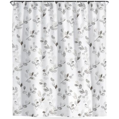 OEM Duschvorhang Mit Haken, Wasserdicht, Pflanzenmotiv, 180 X 180 Cm OEM Duschvorhang Mit Haken, Wasserdicht, Pflanzenmotiv, 180 X 180 Cm