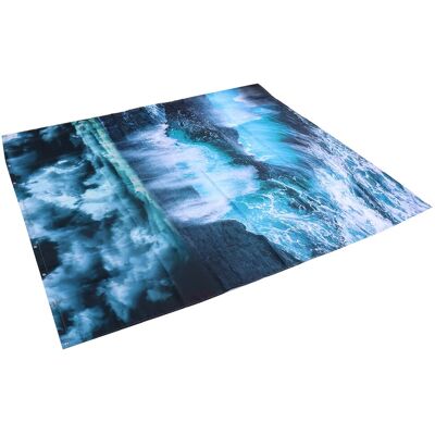 HEAT Innovativer Duschvorhang Mit Aufhängeringen, Langlebiges Badezimmeraccessoire, 150 X 180 Cm, Wasserdicht, Für Zuhause HEAT Innovativer Duschvorhang Mit Aufhängeringen, Langlebiges Badezimmeraccessoire, 150 X 180 Cm, Wasserdicht, Für Zuhause