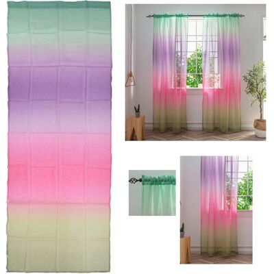 JUTE Verdunkelnde Tüllvorhänge In Regenbogenfarben, Fertigvorhänge Für Zuhause, Schlafzimmer, Wohnzimmer, Balkone, Raumteiler, Vertikaljalousien, Fertige Vorhänge, Pastellfarben, Alles Aus Tüll. JUTE Verdunkelnde Tüllvorhänge In Regenbogenfarben, Fertigvorhänge Für Zuhause, Schlafzimmer, Wohnzimmer, Balkone, Raumteiler, Vertikaljalousien, Fertige Vorhänge, Pastellfarben, Alles Aus Tüll.