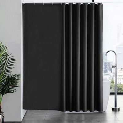 OEM Duschvorhang 240 X 180 Cm – 16 Haken Inklusive – Wasserdicht Und Schimmelresistent – Maschinenwaschbares Polyestergewebe OEM Duschvorhang 240 X 180 Cm – 16 Haken Inklusive – Wasserdicht Und Schimmelresistent – Maschinenwaschbares Polyestergewebe
