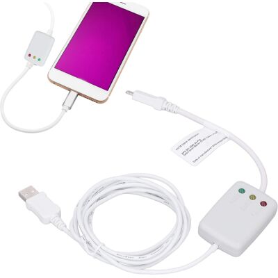 JUTE Dcsd-flashkabel Mit Echtzeiterkennung, Originales Ein-klick-flashkabel Kompatibel Mit Apple 6s-x, Weiß. JUTE Dcsd-flashkabel Mit Echtzeiterkennung, Originales Ein-klick-flashkabel Kompatibel Mit Apple 6s-x, Weiß.