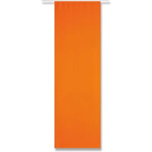 ARSVITA Flächenvorhang blickdicht - Schiebegardine in BxL 60x245cm ( Orange ) - ohne Flächenvorhangtechnik - Gardine, Vorhang mit Klettband - Orange