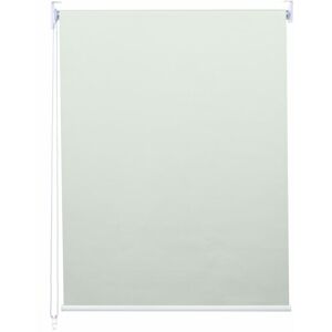 Neuwertig] Rollo HHG 277, Fensterrollo Seitenzugrollo Jalousie, Sonnenschutz Verdunkelung blickdicht 60x160cm creme - beige