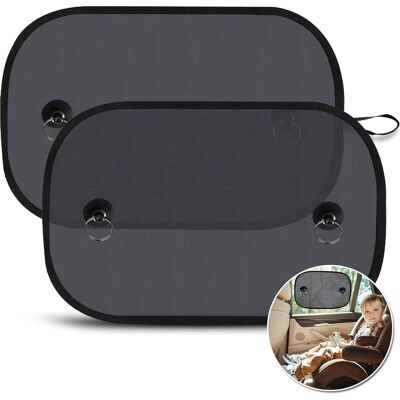 TORMATOR Sonnenschutz Fürs Auto (babyschale), Sonnenschutz Fürs Autofenster (kinderschale), Sonnenschutznetz Fürs Auto, Uv-/hitzeschutz, Inklusive Aufbewahrungstasche, 50 X 30 Cm (2 Stück) TORMATOR Sonnenschutz Fürs Auto (babyschale), Sonnenschutz Fürs Autofenster (kinderschale), Sonnenschutznetz Fürs Auto, Uv-/hitzeschutz, Inklusive Aufbewahrungstasche, 50 X 30 Cm (2 Stück)