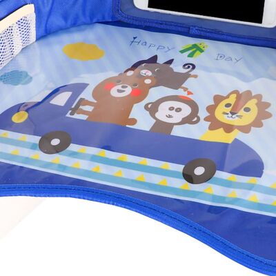 HEAT Aktivitätsbrett Für Kinder Auf Reisen, Halbkreisförmiger Organizer Mit Transparenten Seitentaschen, Für Kinderwagen, Autositz, Auto, Unterhaltung Unterwegs HEAT Aktivitätsbrett Für Kinder Auf Reisen, Halbkreisförmiger Organizer Mit Transparenten Seitentaschen, Für Kinderwagen, Autositz, Auto, Unterhaltung Unterwegs