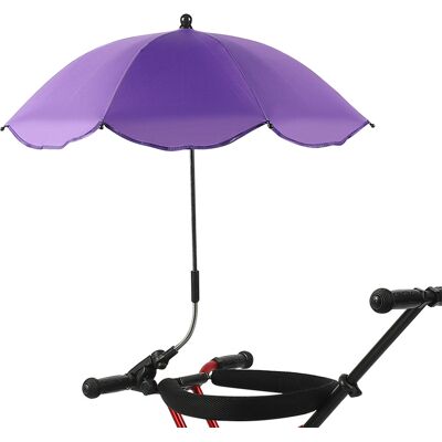 GRID COOL Stuhlschirm Mit Klemme, Tragbarer Sonnenschirm Für Kinderwagen, Lila GRID COOL Stuhlschirm Mit Klemme, Tragbarer Sonnenschirm Für Kinderwagen, Lila
