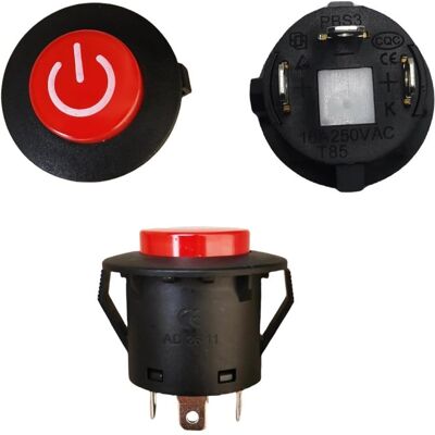 OEM Ein-knopf-startschalter Für Elektrische Kinderfahrzeuge, Netzschalter Für Kinderwagen, Stativzubehör (2 Stück) OEM Ein-knopf-startschalter Für Elektrische Kinderfahrzeuge, Netzschalter Für Kinderwagen, Stativzubehör (2 Stück)