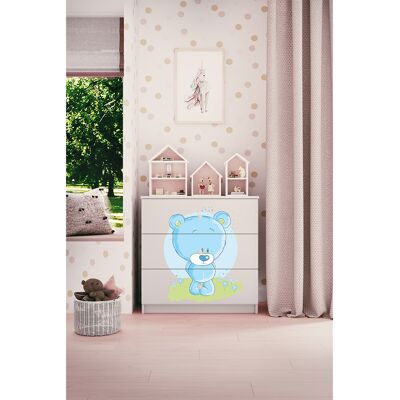Babydreams Blau Teddy Kinderschrank 81cm Babydreams Blau Teddy Kinderschrank 81cm