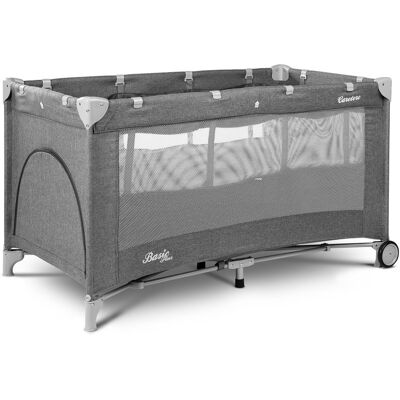 CARETERO Basic Plus Graphit-reisebett CARETERO Basic Plus Graphit-reisebett
