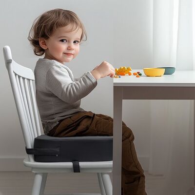 OEM Hochstuhl-sitzerhöhung Waschbar Abnehmbar Tragbar Geeignet Für Kleinkinder Hochstühle Sitzkissen Esszimmer Sitzerhöhung Mit Zwei 34 X 34 X 9 Cm Grau OEM Hochstuhl-sitzerhöhung Waschbar Abnehmbar Tragbar Geeignet Für Kleinkinder Hochstühle Sitzkissen Esszimmer Sitzerhöhung Mit Zwei 34 X 34 X 9 Cm Grau