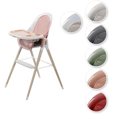 IFLAIR Kinderstuhl Arto Babystuhl Kinder Hochstuhl Verstellbar In Transparent Pink IFLAIR Kinderstuhl Arto Babystuhl Kinder Hochstuhl Verstellbar In Transparent Pink