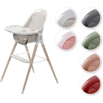 IFLAIR Kinderstuhl Arto Babystuhl Kinder Hochstuhl Verstellbar In Grau IFLAIR Kinderstuhl Arto Babystuhl Kinder Hochstuhl Verstellbar In Grau