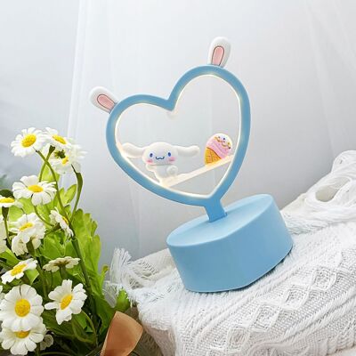 HEAT Niedliche Schreibtisch-nachtlampe In Hasenohrenform, Augenschutz, Dekorative Nachttischlampe Für Kinderzimmer, Babyzimmer Oder Studentenwohnheim, Typ 1 HEAT Niedliche Schreibtisch-nachtlampe In Hasenohrenform, Augenschutz, Dekorative Nachttischlampe Für Kinderzimmer, Babyzimmer Oder Studentenwohnheim, Typ 1