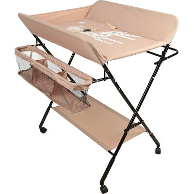 Skecten - Babypflegetisch Wickeltisch Wickelauflage Mulde Kommode Unterlage Wickeln Baby Kind Klappbar Rosa Skecten - Babypflegetisch Wickeltisch Wickelauflage Mulde Kommode Unterlage Wickeln Baby Kind Klappbar Rosa
