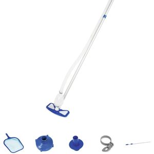 vidaXL Bestway Flowclear Pool-Reinigungskit - Aufstellpool Staubsauger & Skimmer vidaXL Bestway Flowclear Pool-Reinigungskit - Aufstellpool Staubsauger & Skimmer