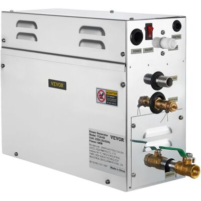 Vevor 6kW Dampferzeuger - Sauna, Spa, Hotel - Einstellbare Temperatur Vevor 6kW Dampferzeuger - Sauna, Spa, Hotel - Einstellbare Temperatur