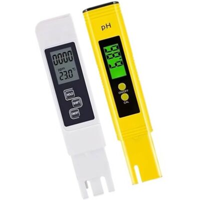 HEAT Tragbares, Professionelles Digitales Wasserqualitätsmessgerät (tds, Ec, Ph-wert) In Stiftform Mit 0,01 Ph-wert-messung HEAT Tragbares, Professionelles Digitales Wasserqualitätsmessgerät (tds, Ec, Ph-wert) In Stiftform Mit 0,01 Ph-wert-messung