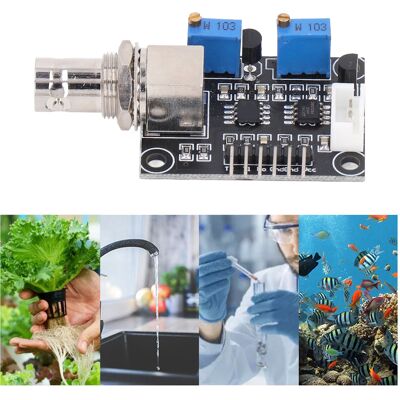 JUTE Ph-wert-erkennungssensormodul + Wasserdichte Digitale Thermosonde Zur Ph-wert-überwachung Und -regelung Mit Dualer Temperaturkompensationsfunktion. JUTE Ph-wert-erkennungssensormodul + Wasserdichte Digitale Thermosonde Zur Ph-wert-überwachung Und -regelung Mit Dualer Temperaturkompensationsfunktion.