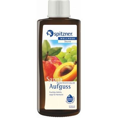 Saunaaufguss Früchtetraum 190 Ml Fruchtig-lieblich Sauna Aufguss Konzentrat - Spitzner Saunaaufguss Früchtetraum 190 Ml Fruchtig-lieblich Sauna Aufguss Konzentrat - Spitzner