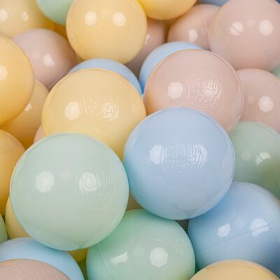 KIDDYMOON - 300 Balls - 7 cm - Plastikbälle KIDDYMOON - 300 Balls - 7 cm - Plastikbälle