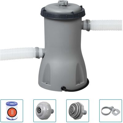 Bestway Flowclear Filterpumpe 3028 L/h, Gs Bestway Flowclear Filterpumpe 3028 L/h, Gs