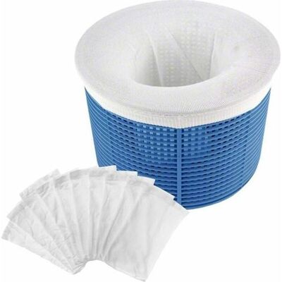 OEM Pool Skimmer Socks, Chaussette Skimmer 10 Pièces, Chaussettes De Skimmer De Piscine Filtres En Tissu De Nylon Élastique Durables Pour Panier De Piscine (10 Pièces) OEM Pool Skimmer Socks, Chaussette Skimmer 10 Pièces, Chaussettes De Skimmer De Piscine Filtres En Tissu De Nylon Élastique Durables Pour Panier De Piscine (10 Pièces)