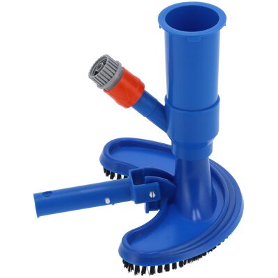 HEAT Jet Vac Poolroboter Mit Bürste Und Stange, Reiniger Für Teiche, Springbrunnen Und Aufstellpools HEAT Jet Vac Poolroboter Mit Bürste Und Stange, Reiniger Für Teiche, Springbrunnen Und Aufstellpools