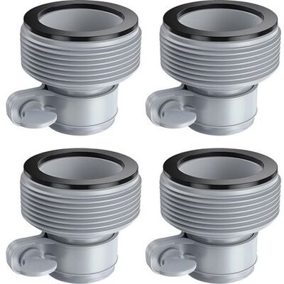 OEM Set Mit 4 B-typ-poolschlauchadaptern, B-typ-poolschlauchverbinder, Schlauchumrüstset Für Intex-filterpumpen, 1,5-zoll-schlauch, Salzwassersystem, Poolzubehör OEM Set Mit 4 B-typ-poolschlauchadaptern, B-typ-poolschlauchverbinder, Schlauchumrüstset Für Intex-filterpumpen, 1,5-zoll-schlauch, Salzwassersystem, Poolzubehör